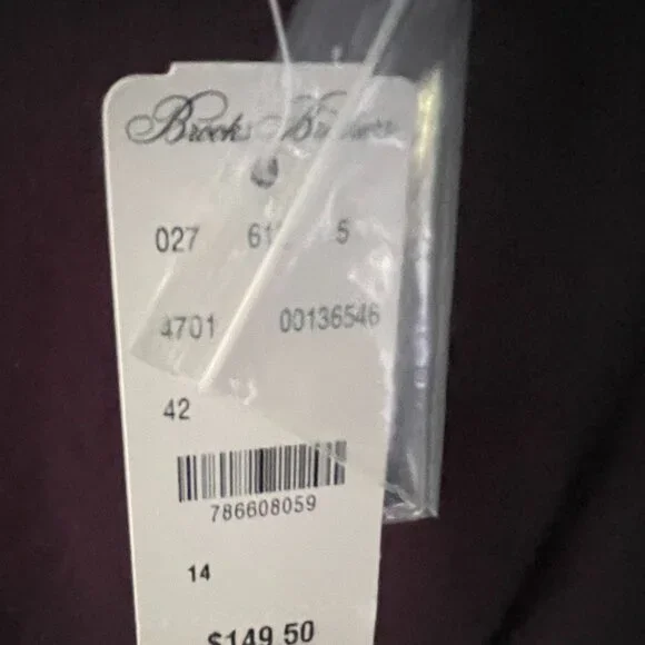 Dress - Brooks Brothers - Navy - Picture 4 of 4